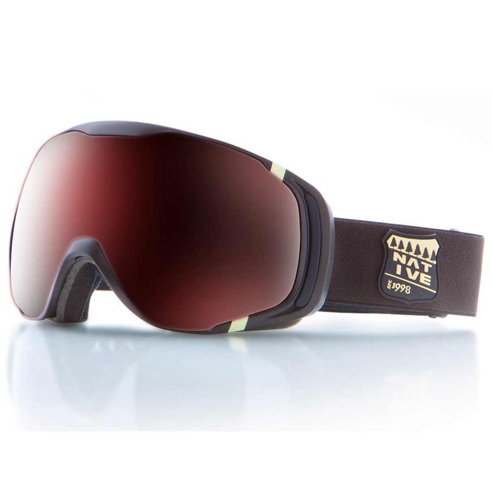 NATIVE EYEWEAR Upslope Goggles, Estes/SnowTuned Silver ONE SIZE