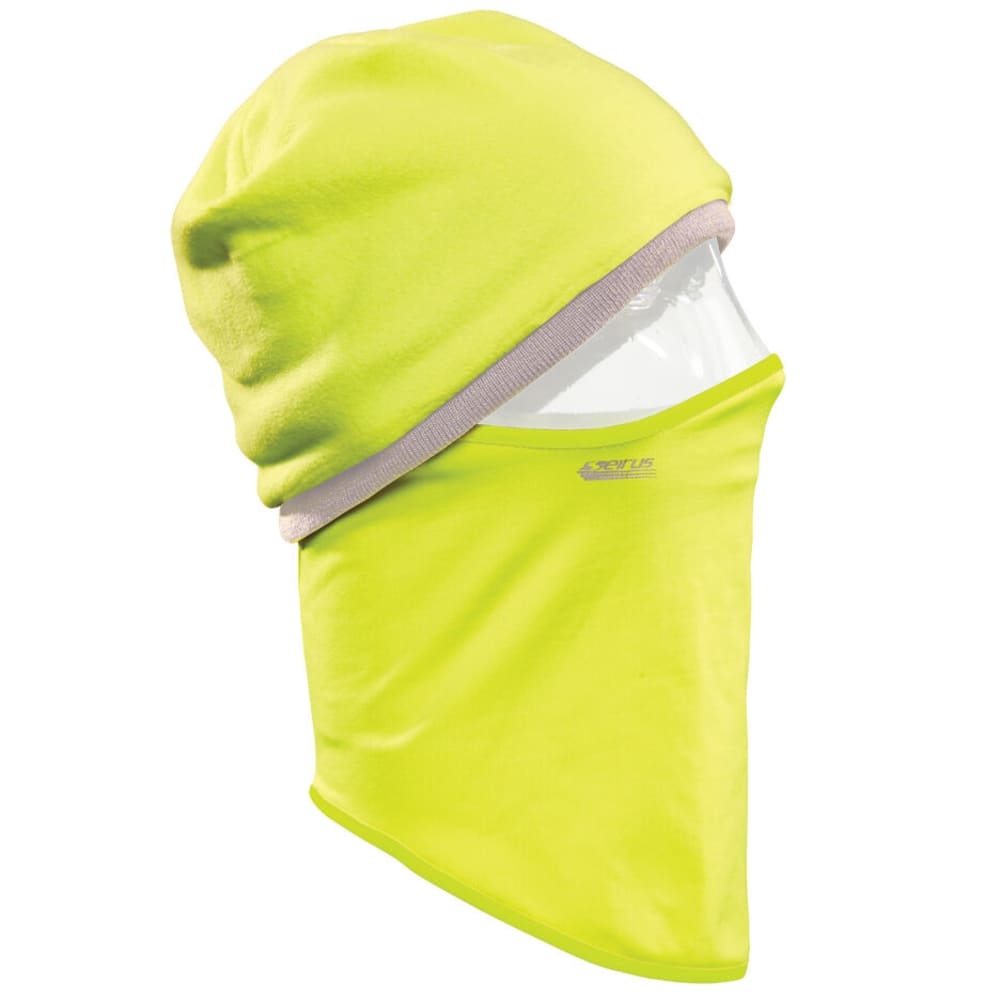 SEIRUS Men's Hi-Vis Knit Hat Quick Clava ONESIZE