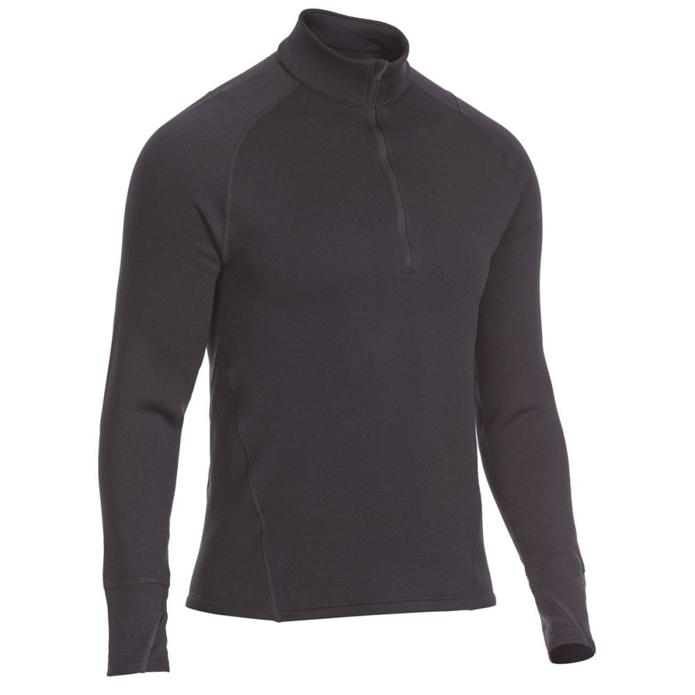 EMS Men's Techwick Heavyweight 1/4 Zip Base Layer Top S