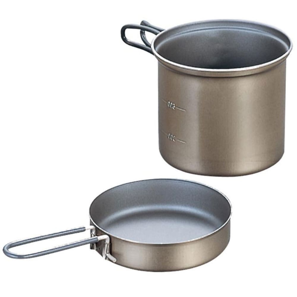 EVERNEW 0.9L Titanium NS Deep Pot with Handle NO SIZE