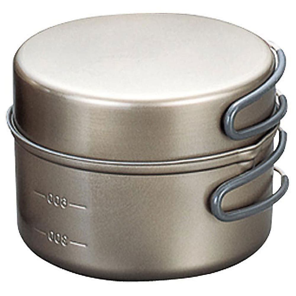 EVERNEW 0.9L Titanium NS DX2 Set with Handle NO SIZE