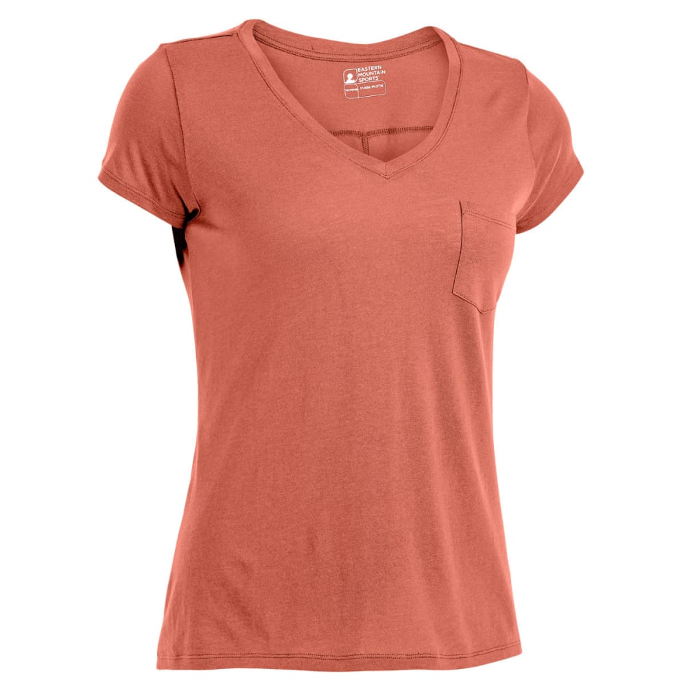 EMS Women's Serenity V-Neck Short-Sleeve Pocket Tee XS