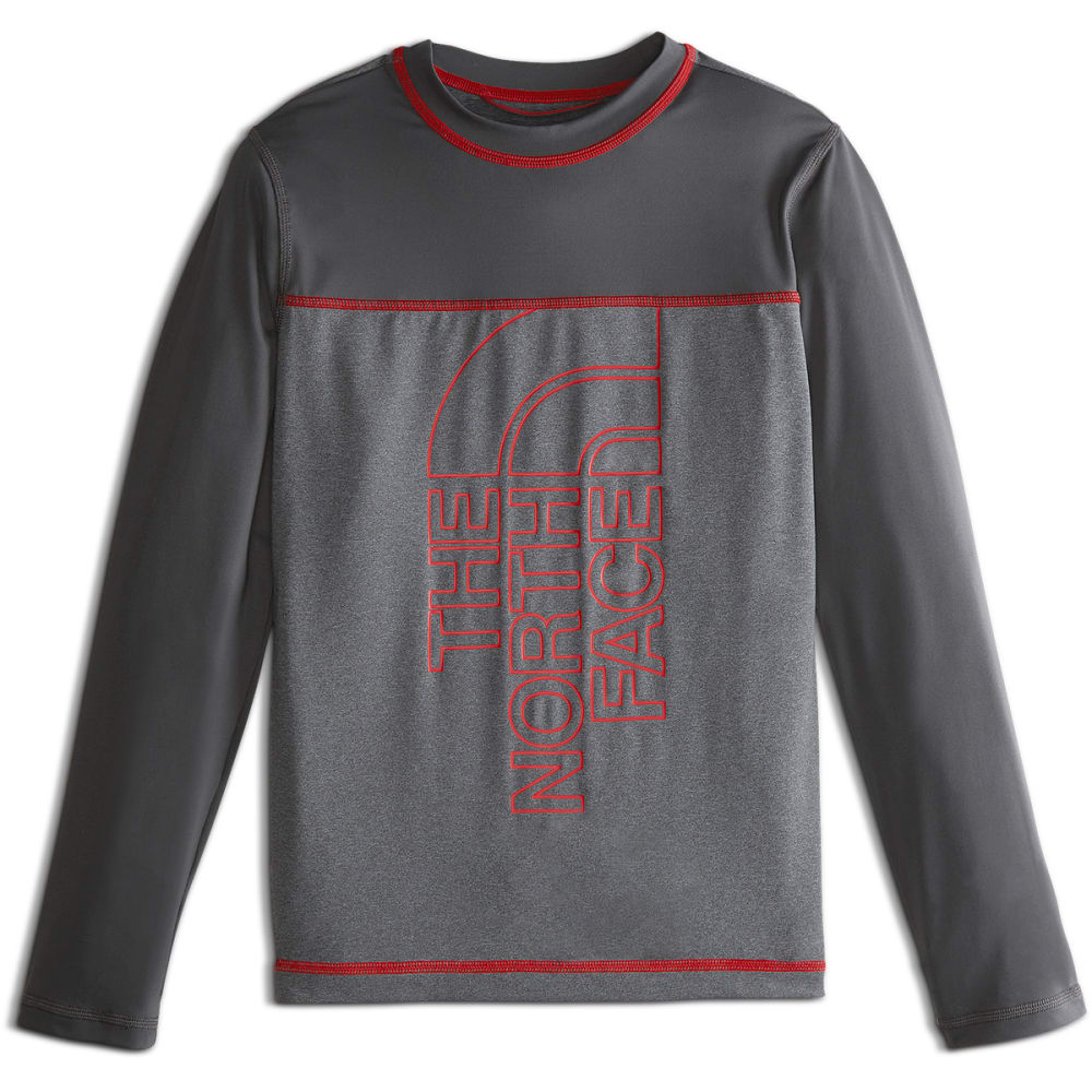 THE NORTH FACE Big Boys' Amphibious Long-Sleeve Tee XS