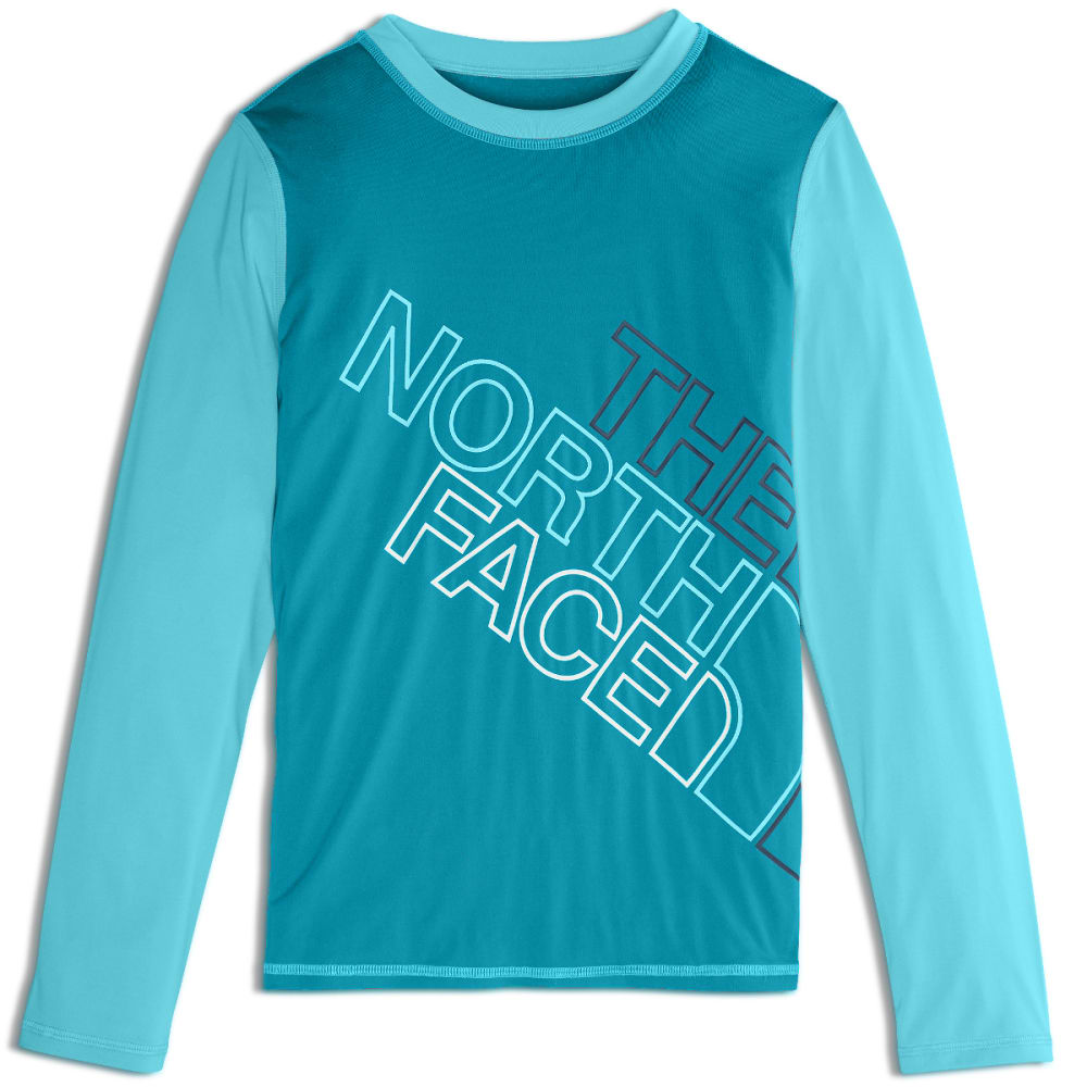 THE NORTH FACE Girls' Amphibious Long-Sleeve Tee Shirt XXS