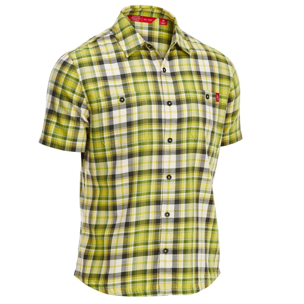 EMS Men's Ranger Plaid Short-Sleeve Shirt S