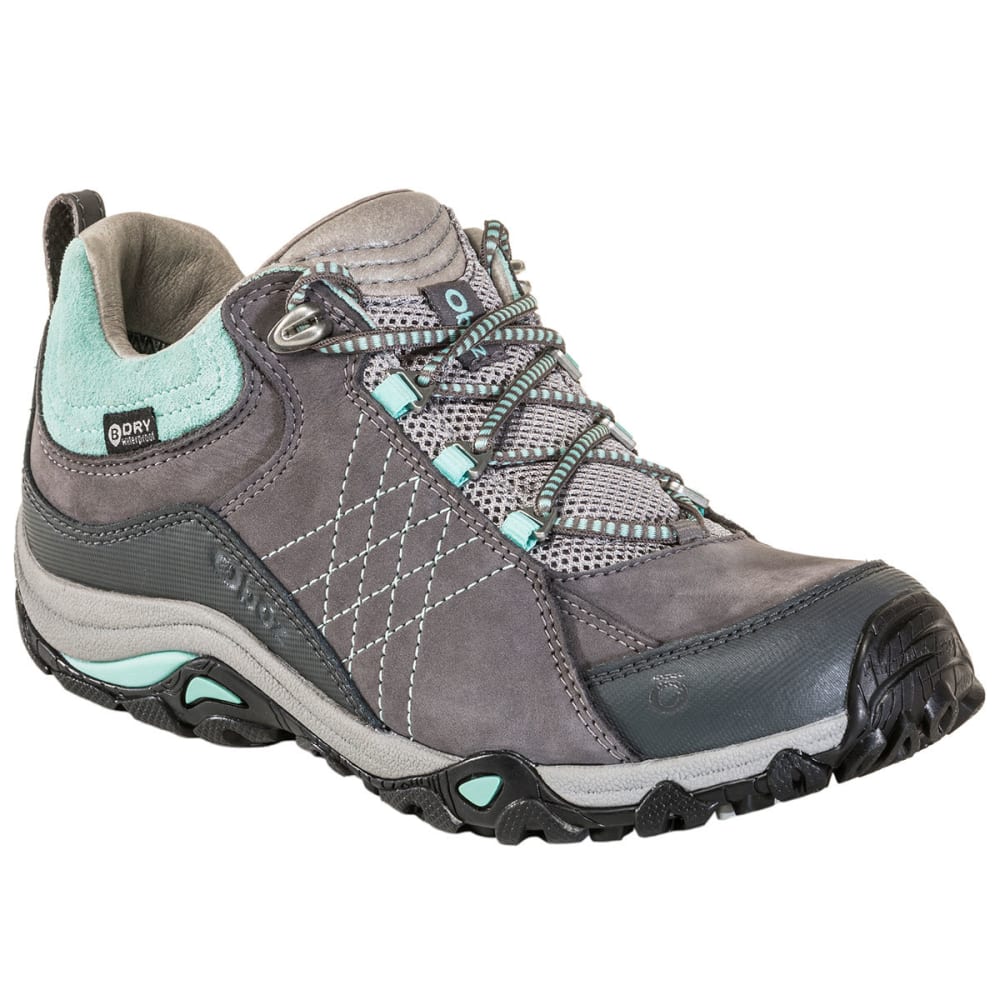 OBOZ Women's Sapphire Low B-Dry Waterproof Hiking Shoes 6