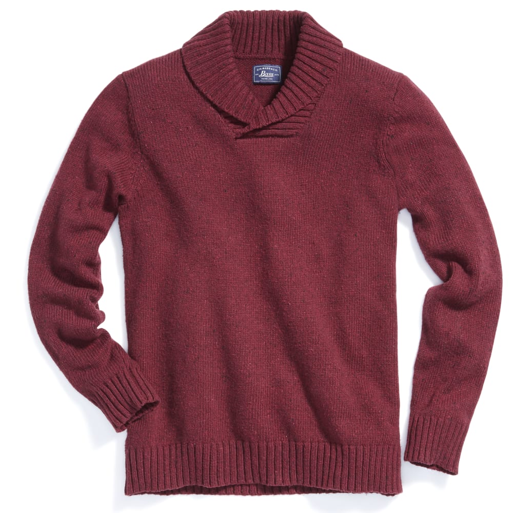 Men's Donegal Shawl Collar Sweater