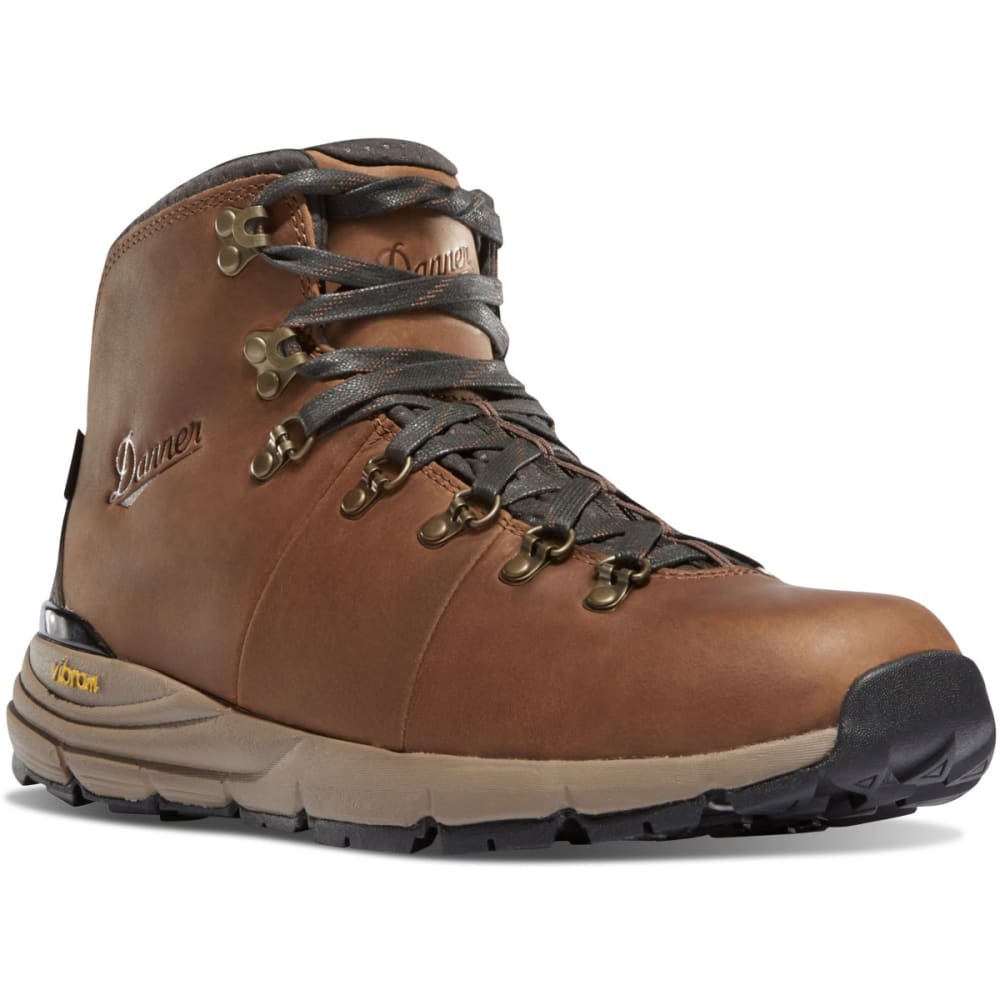 DANNER Men's Mountain 600 Waterproof Hiking Boots, Rich Brown 8
