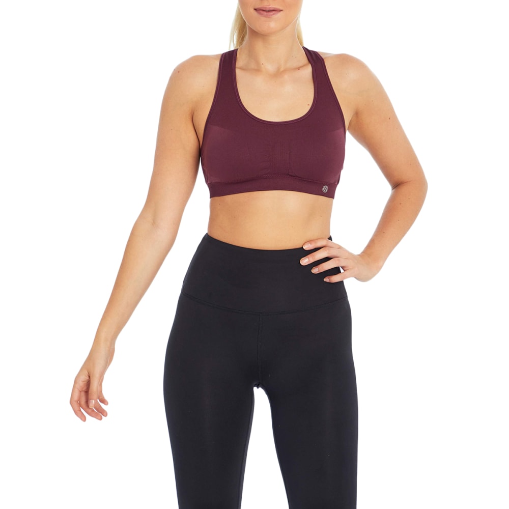 BALLY TOTAL FITNESS Women's Kristin Seamless Sports Bra XL