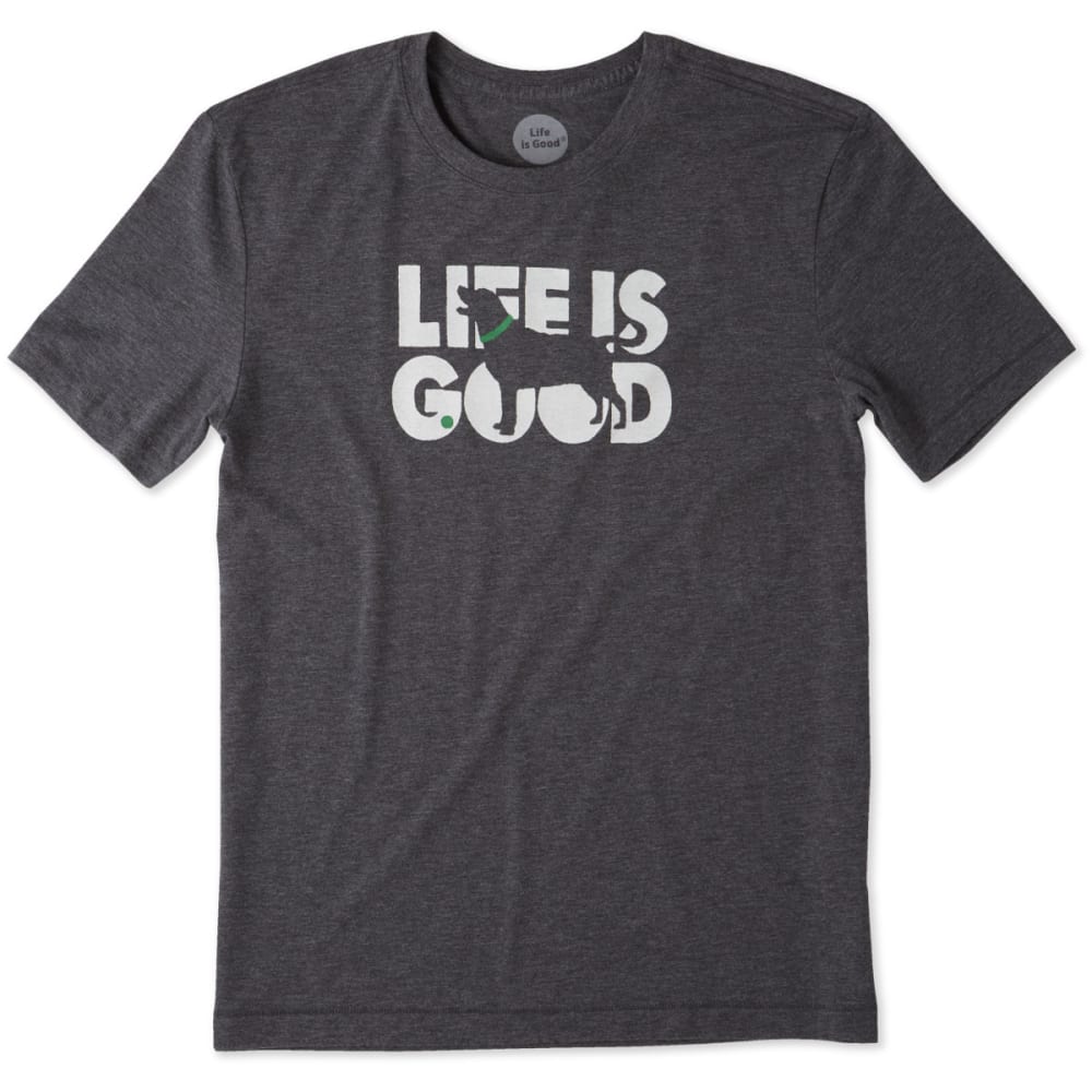 LIFE IS GOOD Men's Knockout Dog Cool Tee S