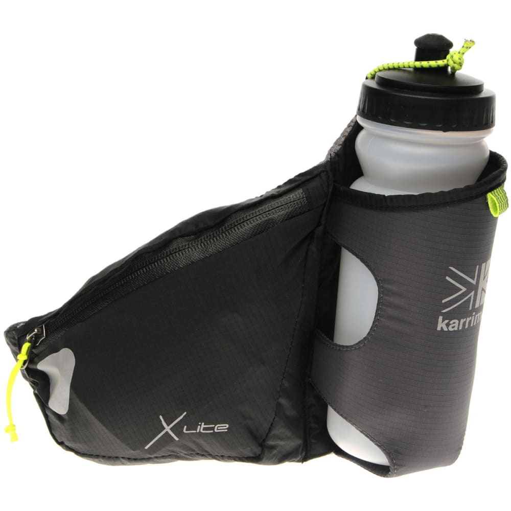 KARRIMOR X Lite Running Belt and Bottle ONESIZE