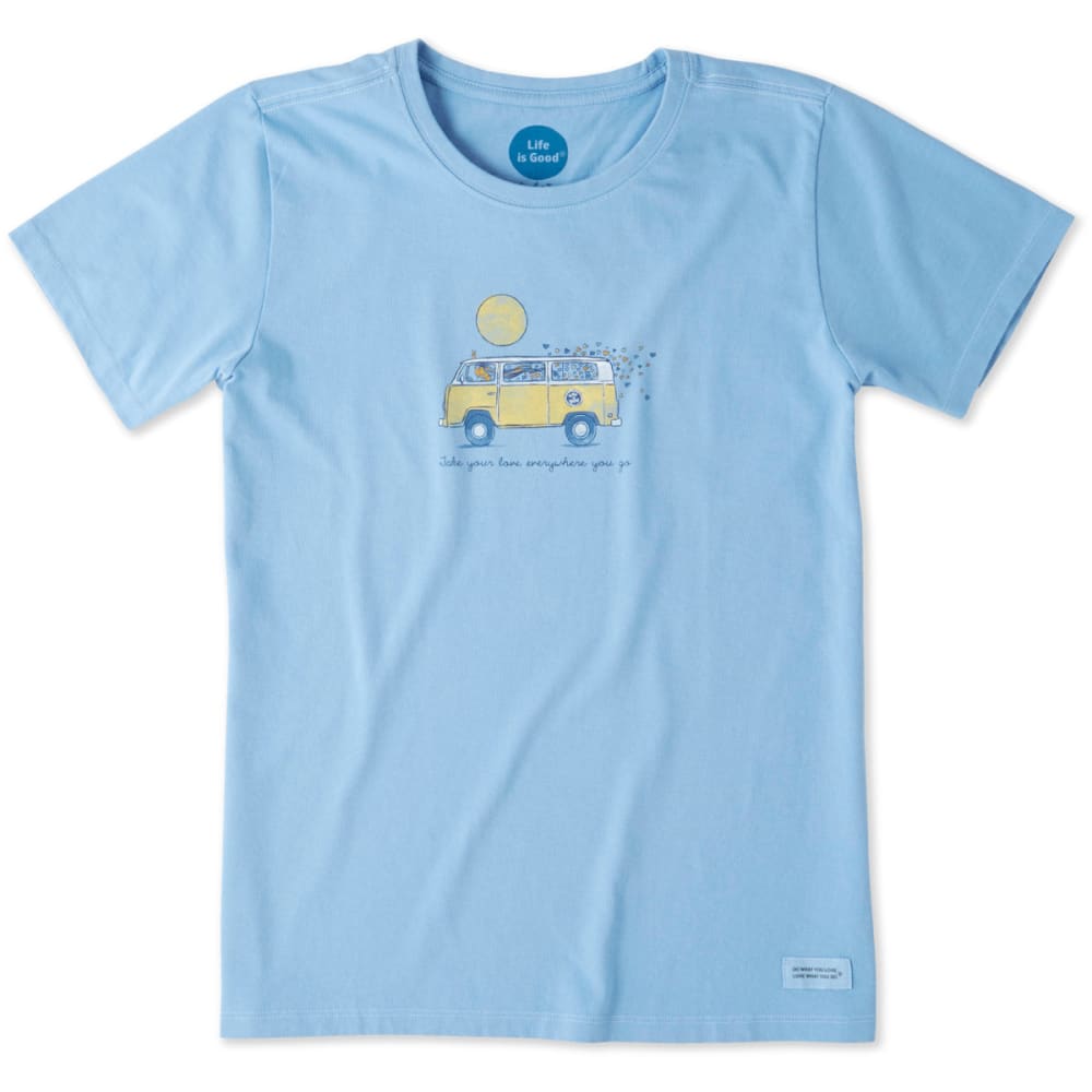 LIFE IS GOOD Women's Take Your Love Crusher Tee XS