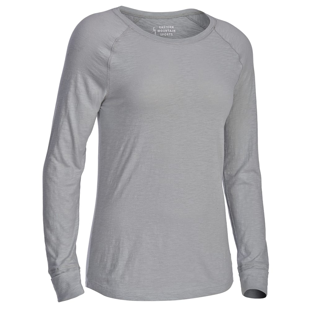 EMS Women's Solid Organic Slub Long-Sleeve Tee XS