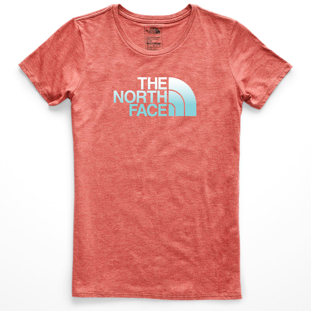 THE NORTH FACE Women's Half Dome Tri-Blend Crew Short-Sleeve Tee XS