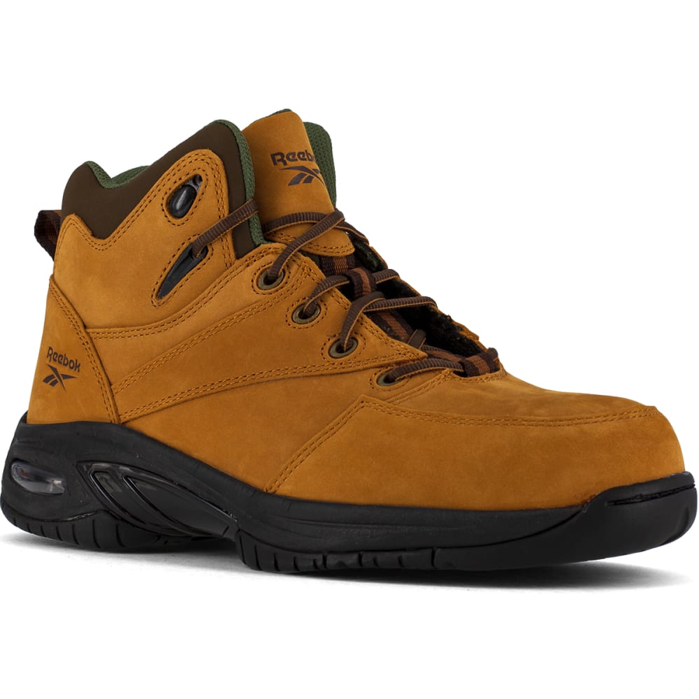 REEBOK WORK Men's Tyak Composite Toe Classic Performance Athletic Hi Top Hiker, Golden Tan 6.5