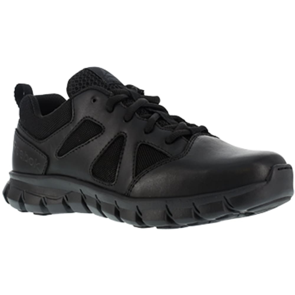 REEBOK WORK Men's Sublite Cushion Tactical Soft Toe Athletic Oxford Sneaker, Black 6
