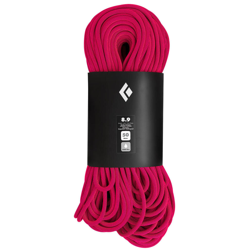 BLACK DIAMOND 8.9 Dry 50m Climbing Rope ONE SIZE