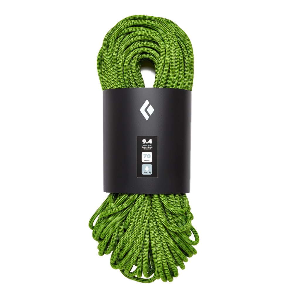 BLACK DIAMOND 9.4 Dry 60m Climbing Rope ONE SIZE