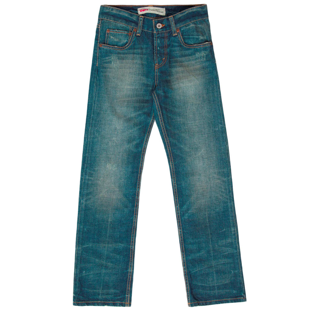 LEVI'S Big Boys' 514 Straight Fit Jeans 8