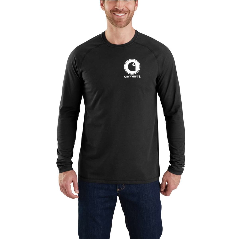 CARHARTT Men's Force Delmont Long-Sleeve Graphic Tee - Eastern Mountain ...