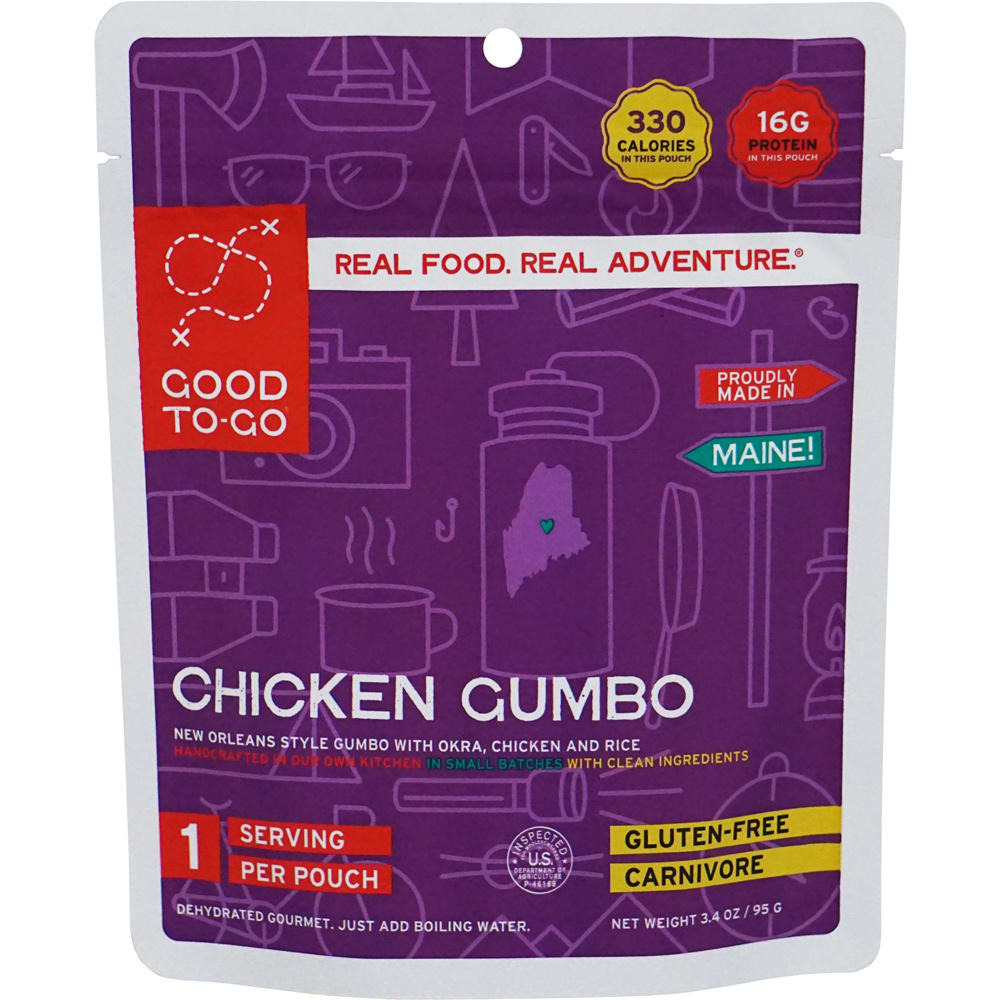 GOOD TO-GO Chicken Gumbo, Single Serving NO SIZE