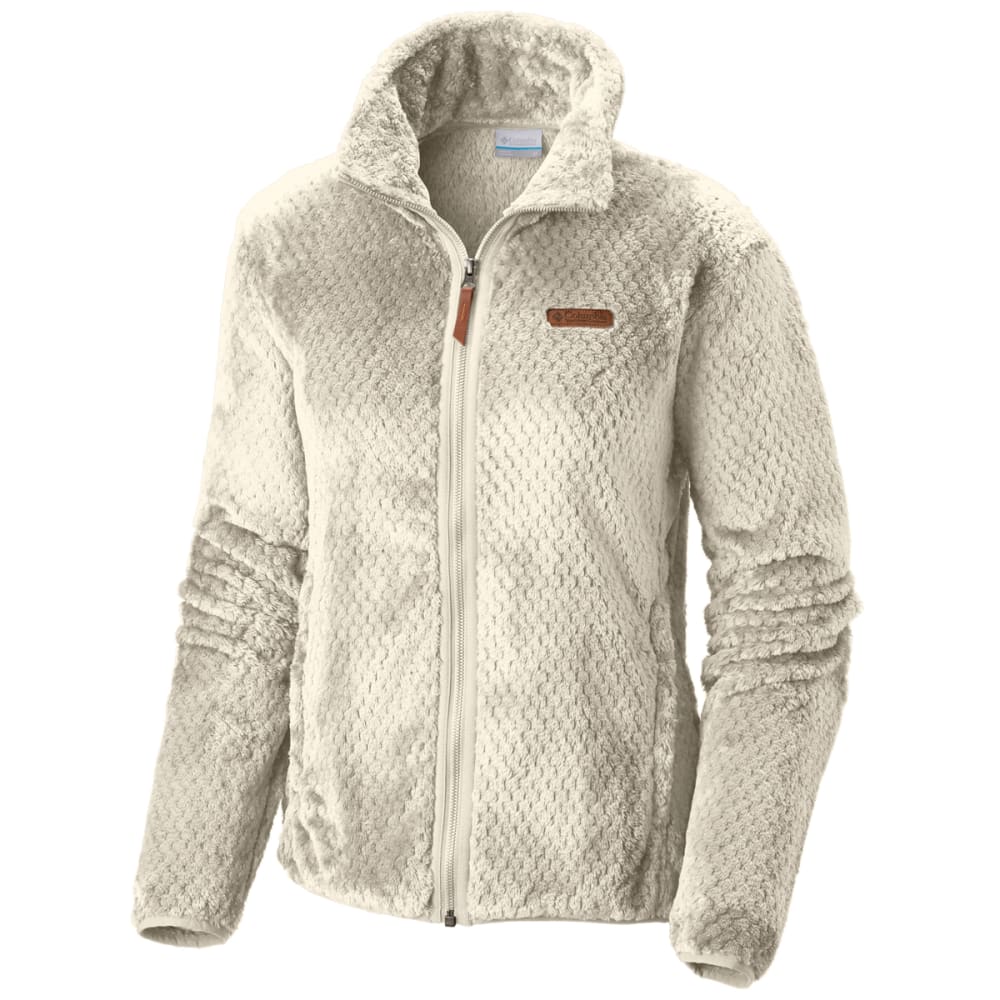 Chaqueta polar Columbia Fire Side Sherpa (tiza) Mujer - Alpinstore