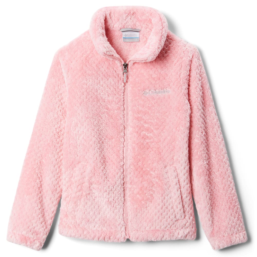 COLUMBIA Big Girls' Fluffy Fleece Full-Zip Jacket M