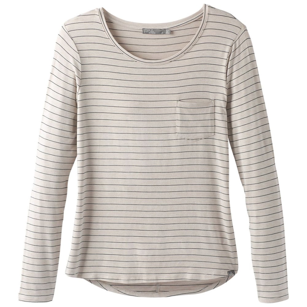 PRANA Women's Foundation Long-Sleeve Crew Neck Top XS