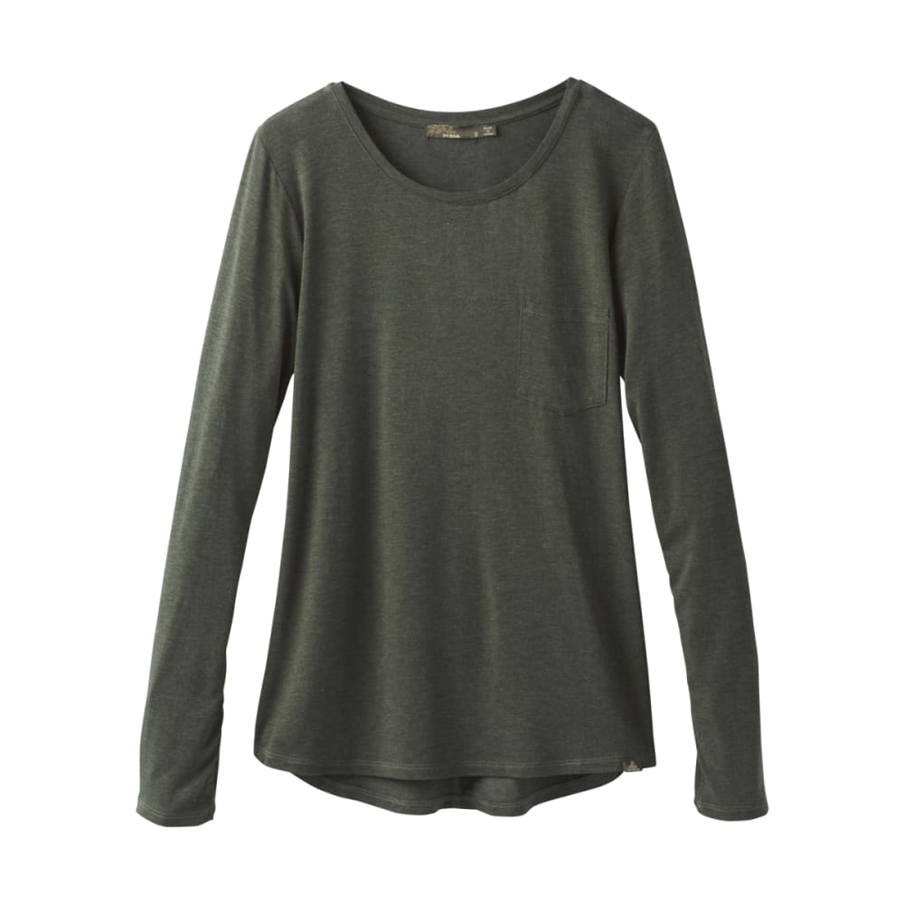 PRANA Women's Foundation Long-Sleeve Crew Neck Top XS