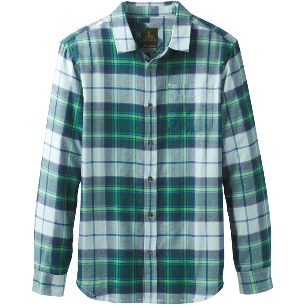 PRANA Men's Shayne Long Sleeve Flannel Shirt - Eastern Mountain Sports