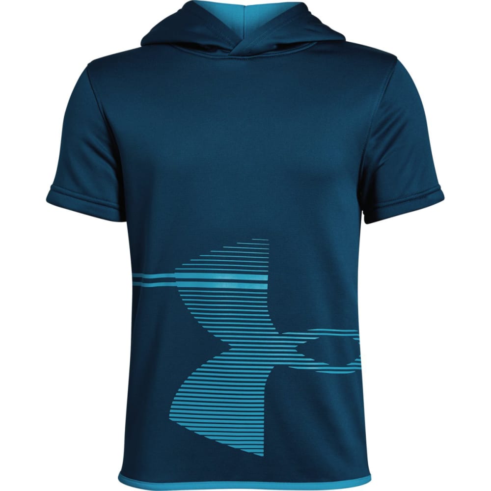 UNDER ARMOUR Big Boys' Armour Fleece® Layered Pullover Hoodie S