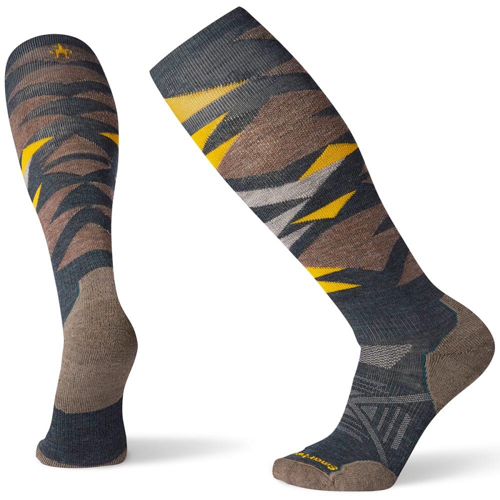 SMARTWOOL Men's PhD Ski Light Pattern Socks L