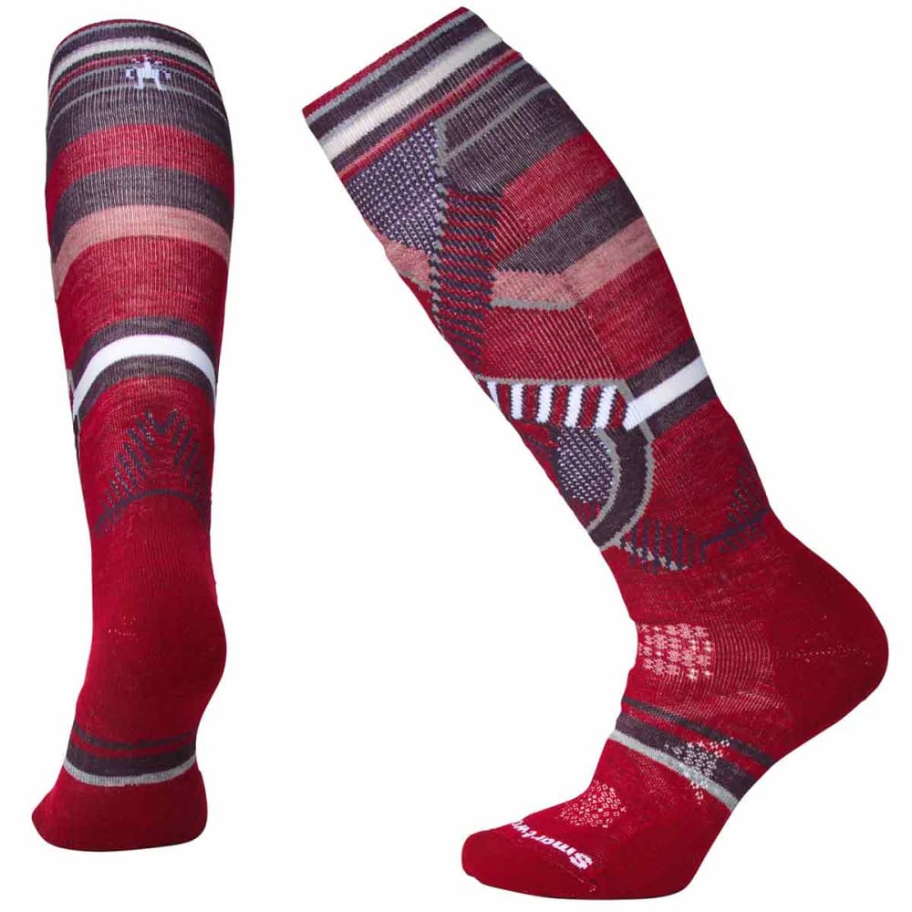 SMARTWOOL Women's PhD Ski Medium Pattern Socks S
