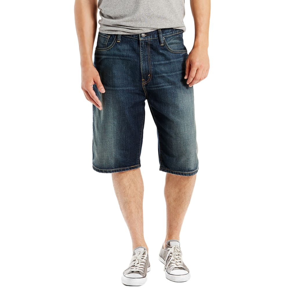LEVI'S Guys' 569 Loose Fit Denim Shorts 30