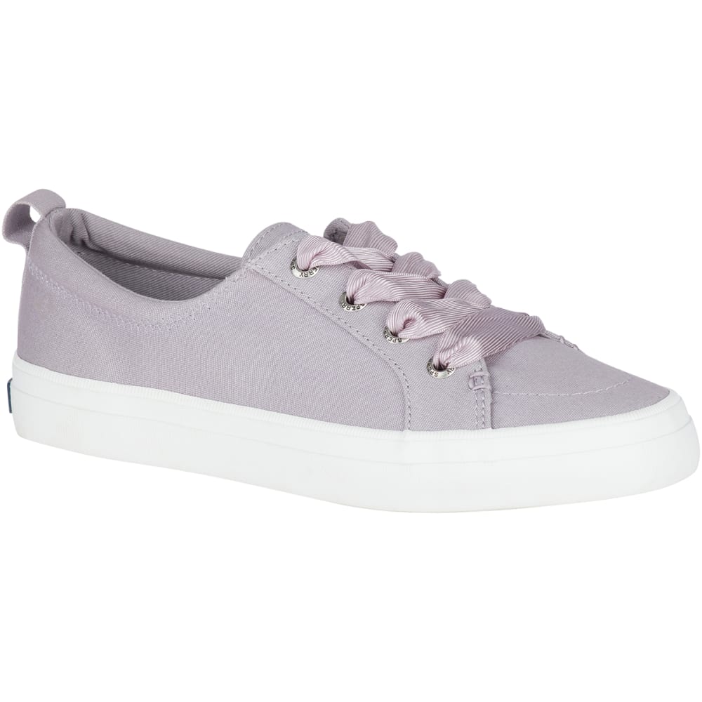SPERRY Women's Crest Vibe Satin Lace Sneakers 6