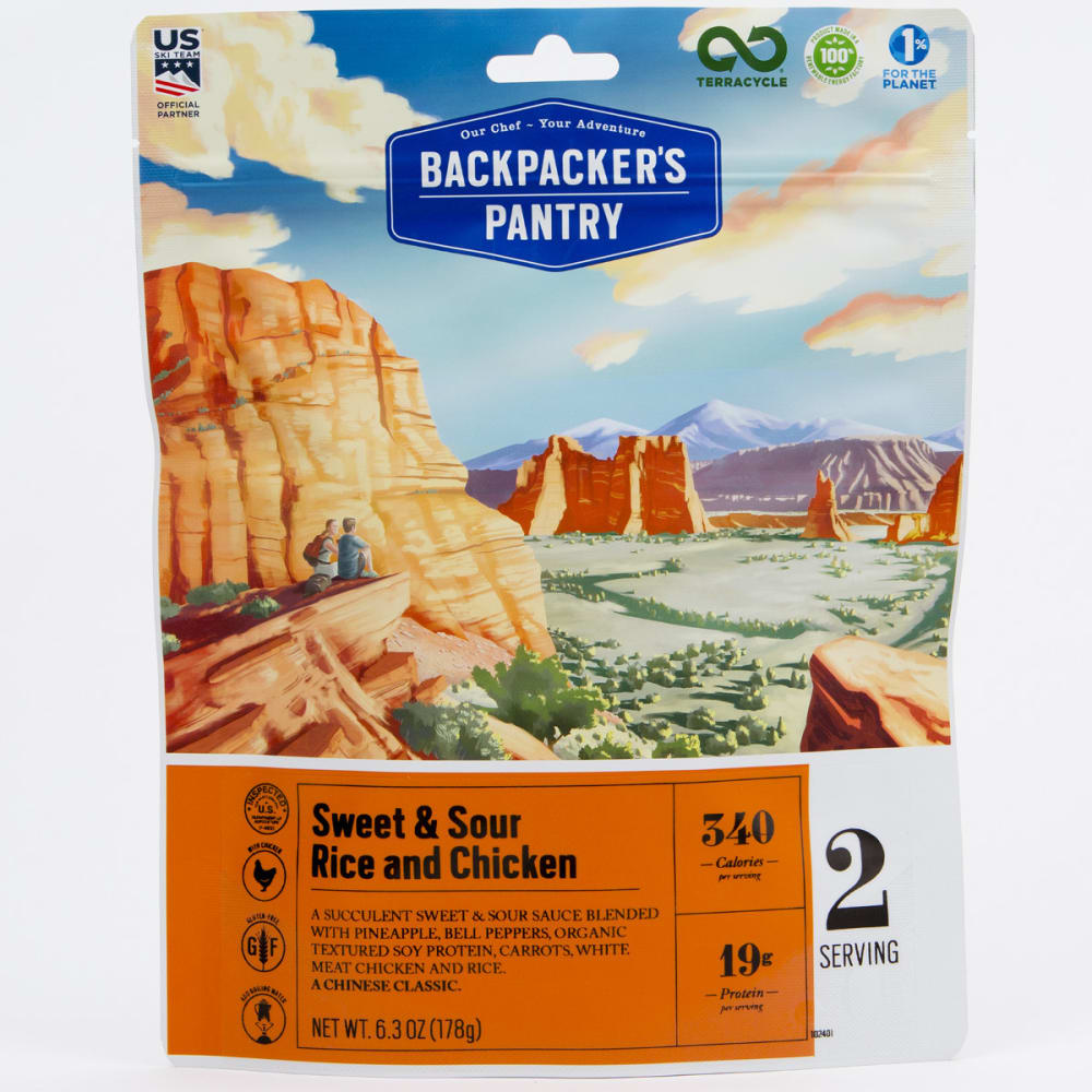 BACKPACKER'S PANTRY Sweet & Sour Rice and Chicken NO SIZE