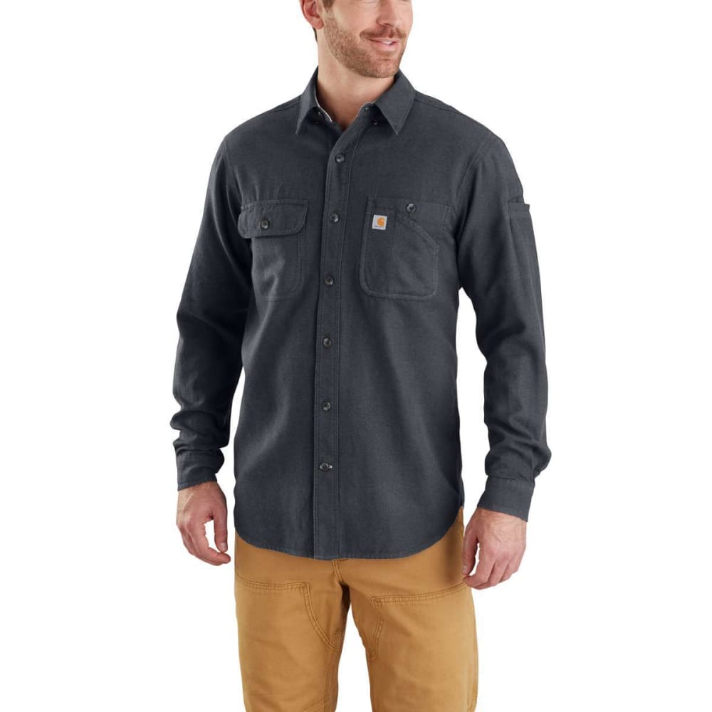 CARHARTT Men's Beartooth Long-Sleeve Flannel Shirt - Eastern Mountain ...