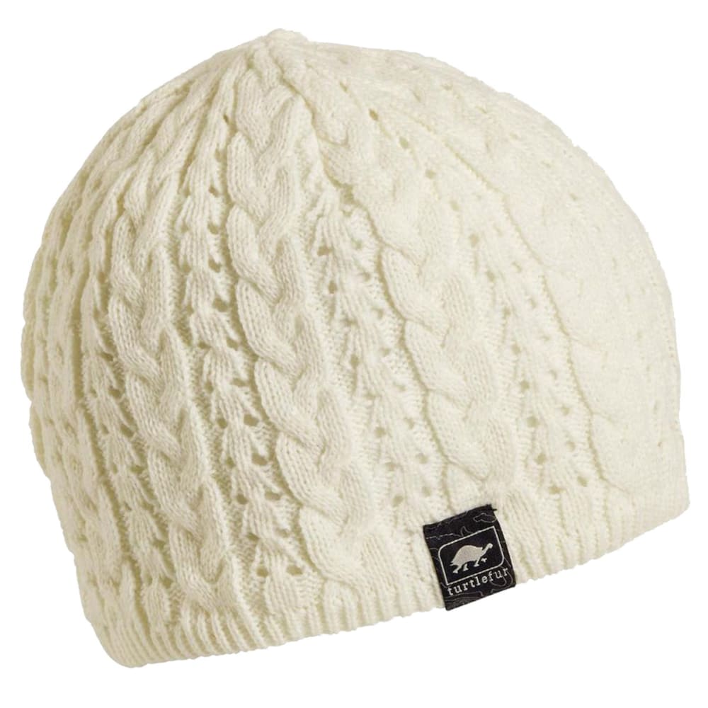 TURTLE FUR Women's Zelda Cable Knit Beanie ONE SIZE