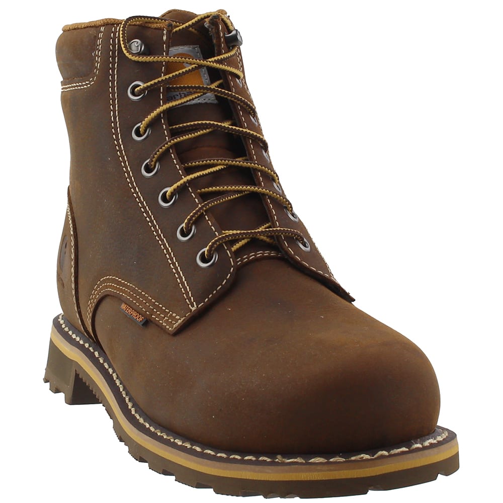 CARHARTT Men's 6 in. Non-Safety Toe Waterproof Work Boots 8