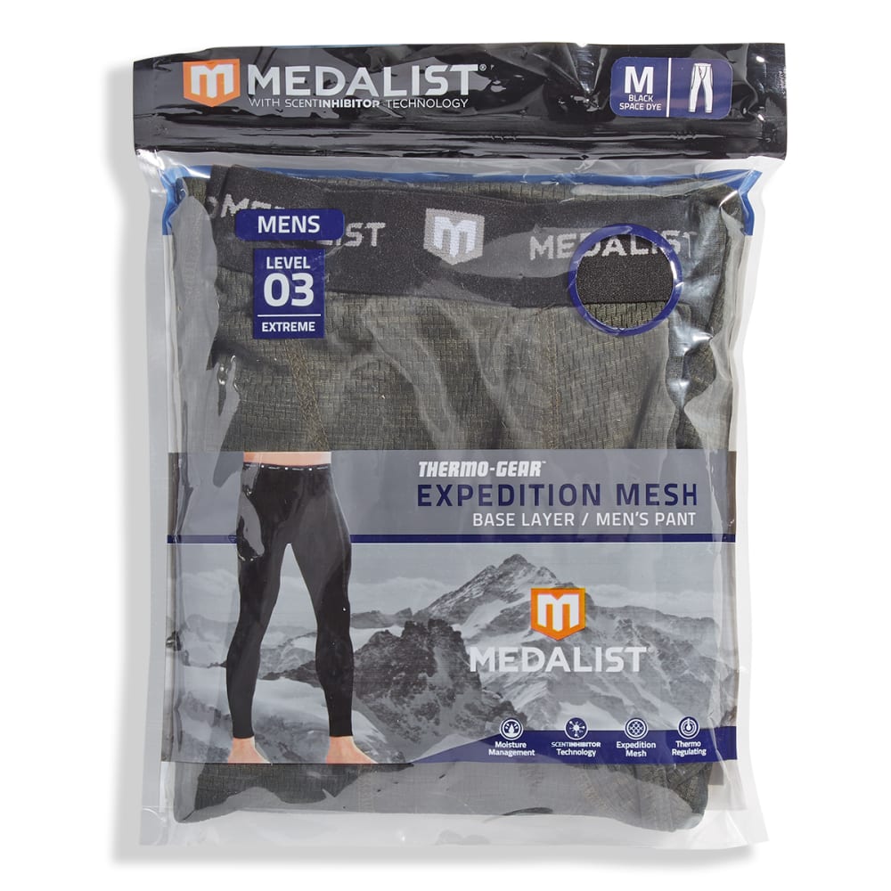 MEDALIST Men's Thermo-Gear Level 3 Expedition Mesh Base Layer Pants S