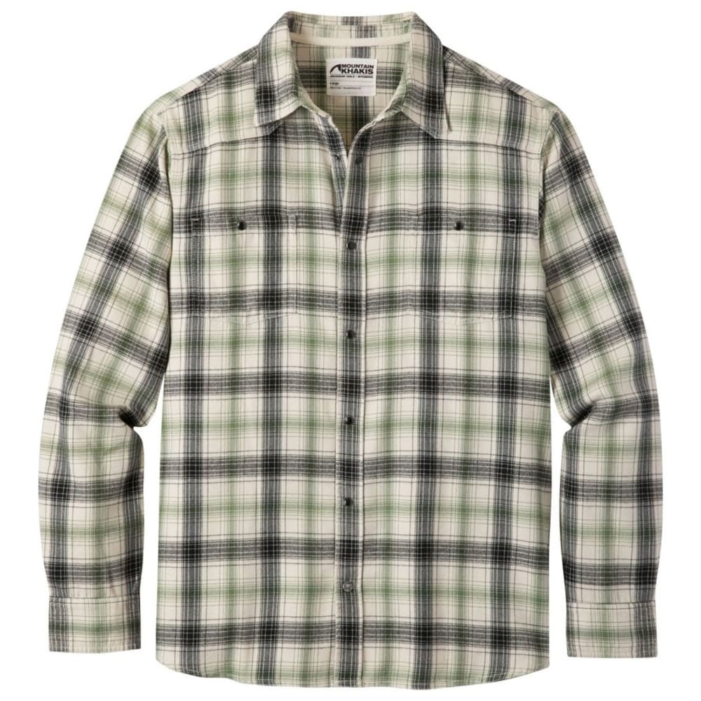 MOUNTAIN KHAKIS Men's Saloon Long-Sleeve Flannel Shirt S