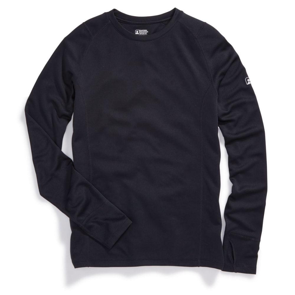 EMS Men's Techwick Midweight Long-Sleeve Crew Base Layer Top S