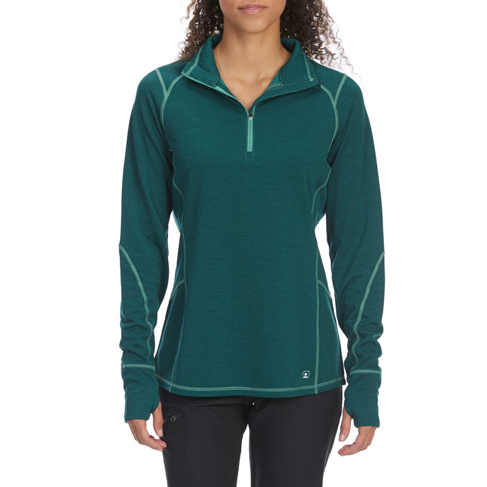 EMS Women's Techwick Dual Thermo II Half Zip Pullover XS