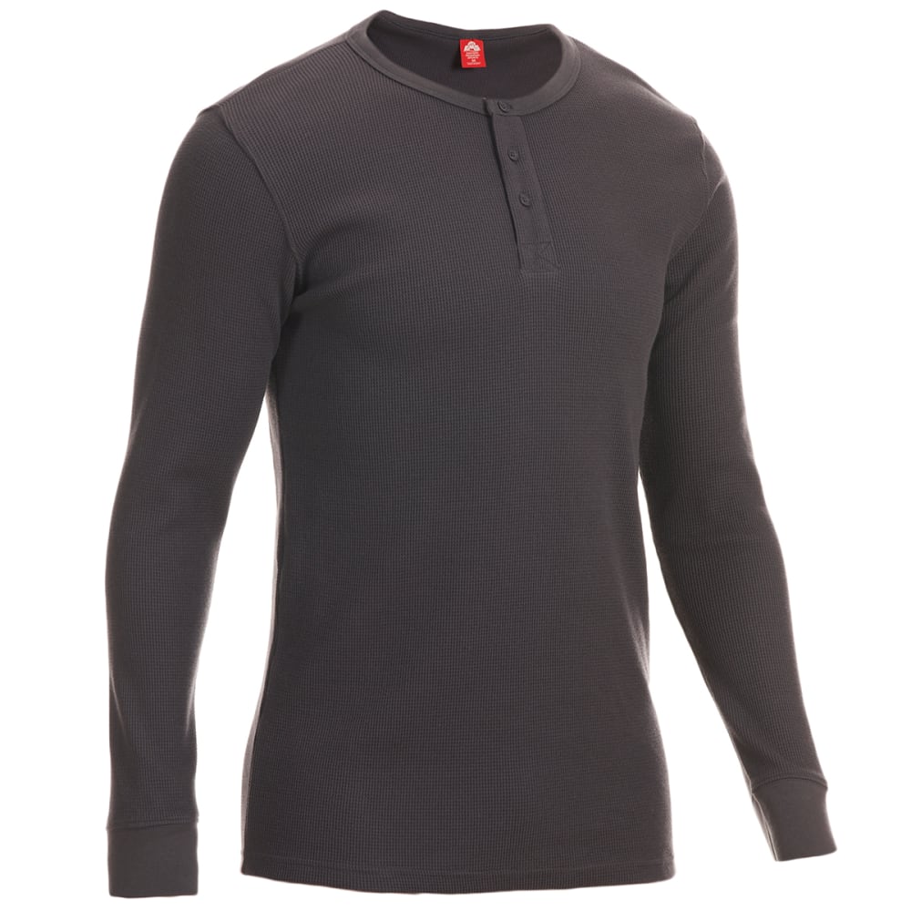 EMS Men's Rowan Waffle Long-Sleeve Henley S