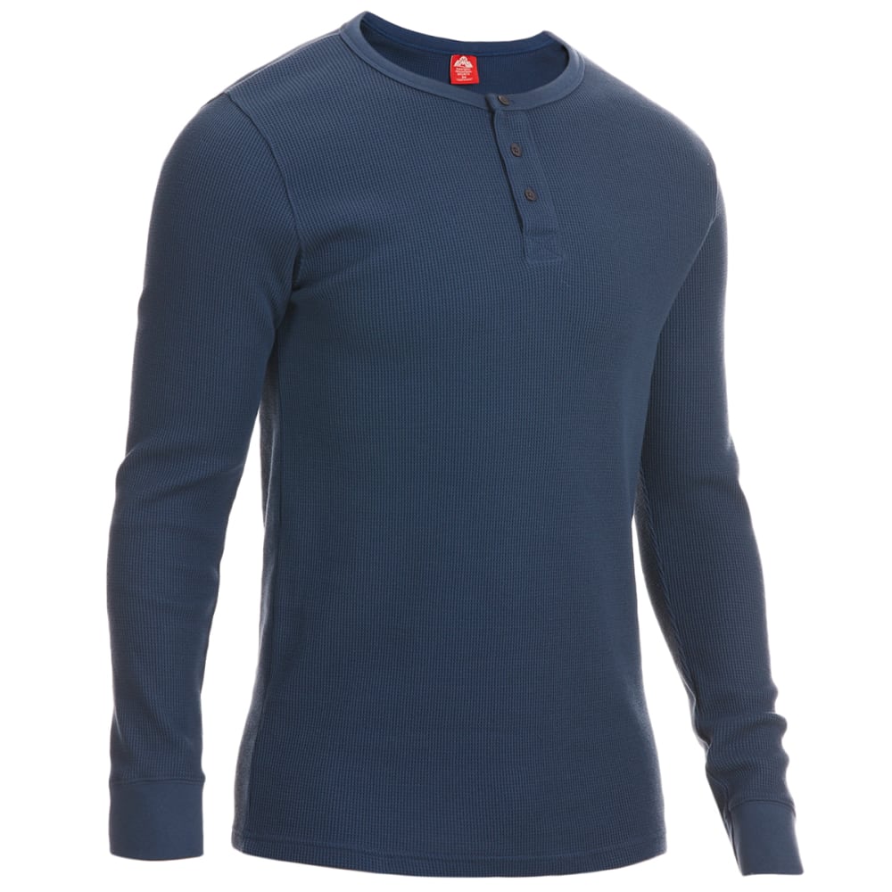 EMS Men's Rowan Waffle Long-Sleeve Henley S