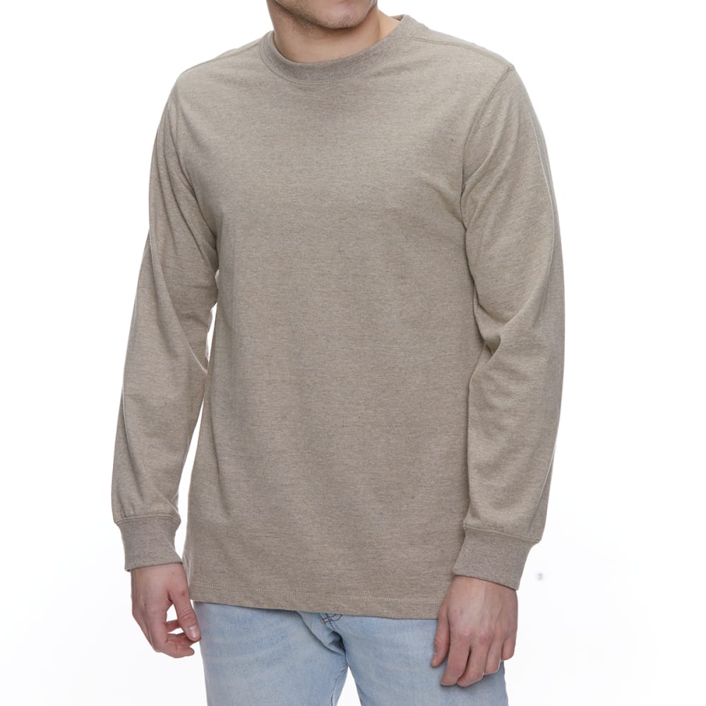 GELERT Men's Sueded Crew Long-Sleeve Tee S