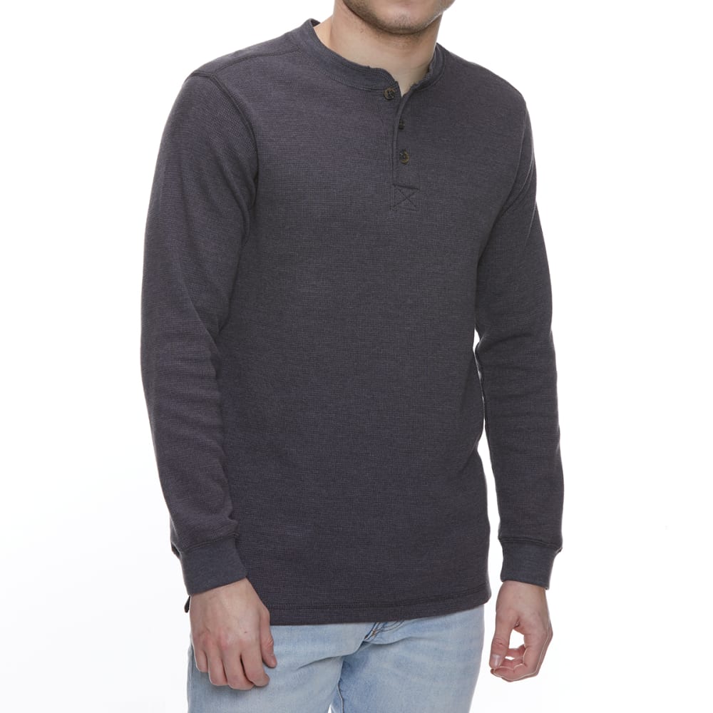 GELERT Men's Thermal Long-Sleeve Henley L