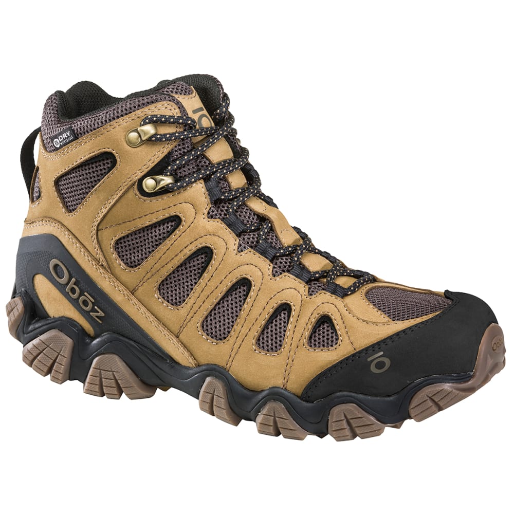 OBOZ Men's Sawtooth II Mid B-Dry Waterproof Hiking Shoes 8