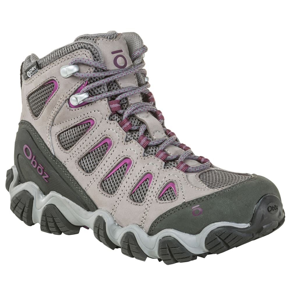 OBOZ Women's Sawtooth II Mid B-Dry Waterproof Hiking Boots 6