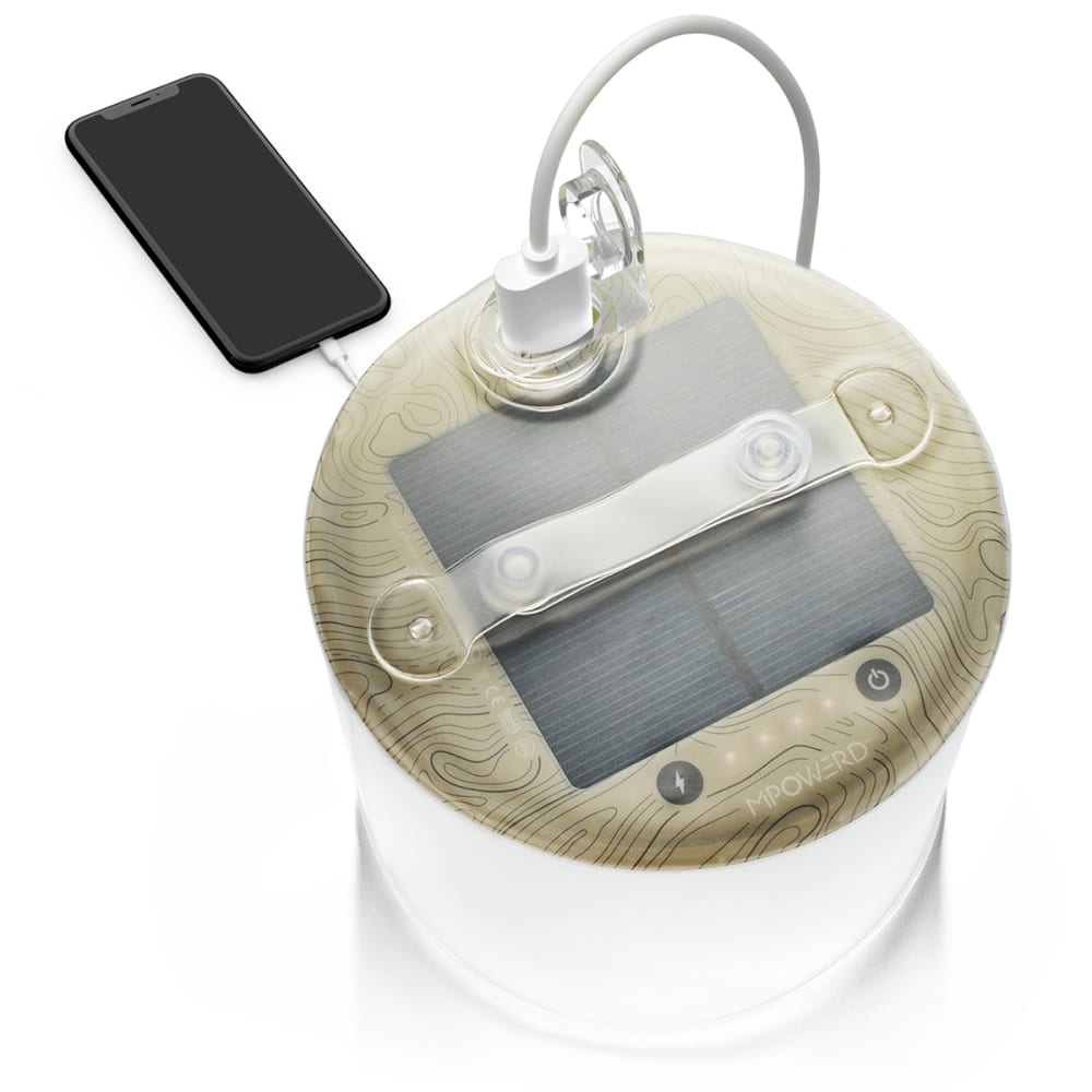 MPOWERD Luci Pro Lux: Solar Inflatable Lantern + Charger NO SIZE